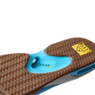Close-up of the bottom sole facing up of the Fanning men’s sandal, showing durable tread and cushioned footbed design.