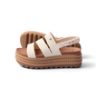Water Vista Higher 2 sandal for women facing left, showing cushioned platform sole and water-friendly straps.