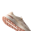 Shoreline Palisades sneaker facing left, close-up of outsole and side with soft cushioning and arch support design.