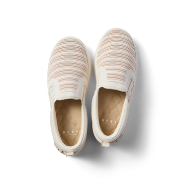 Neptune Elyse women's slip-on shoes facing upward, featuring soft-rebound cushioning and anatomical arch support for all-day comfort.