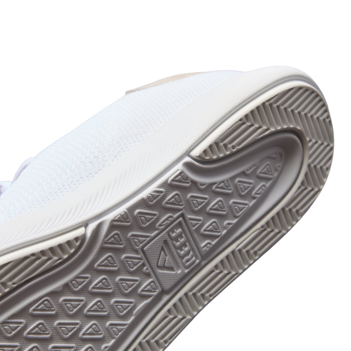 Close-up of the Neptune HT right shoe sole showing textured tread and cushioned arch support, designed for water-friendly comfort.