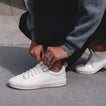 Close-up of the left Lay Day Lite sneaker facing left, highlighting lightweight, beach-inspired comfort and support.