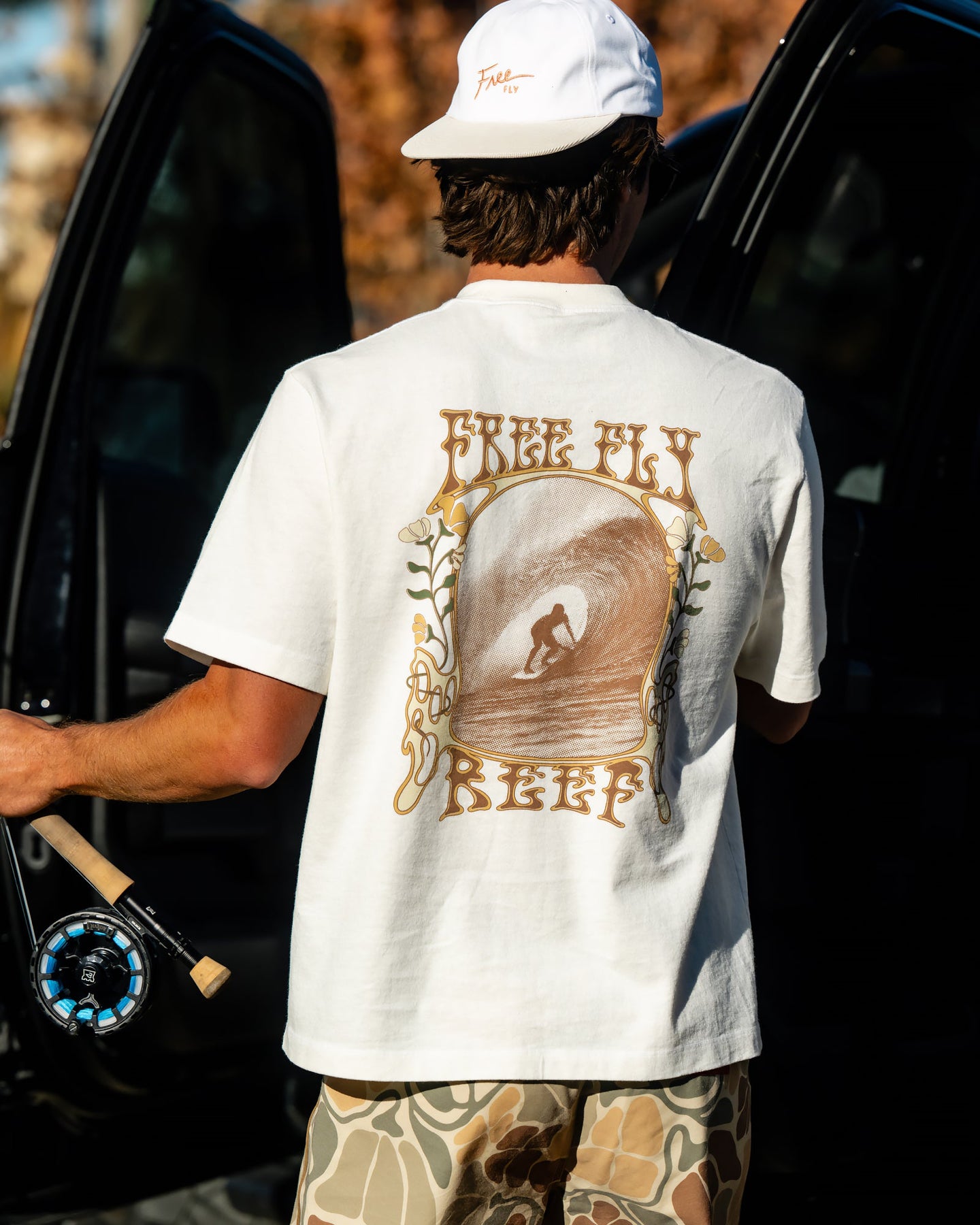 High-Stoke Relaxed Tee - Bone view 4