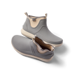 Scallywag men's grey water-friendly shoes facing right and left, featuring soft cushioning and anatomical arch support.