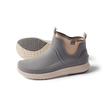 Scallywag men’s beach-inspired grey casual shoes facing right with soft cushioning and arch support, sole visible behind.
