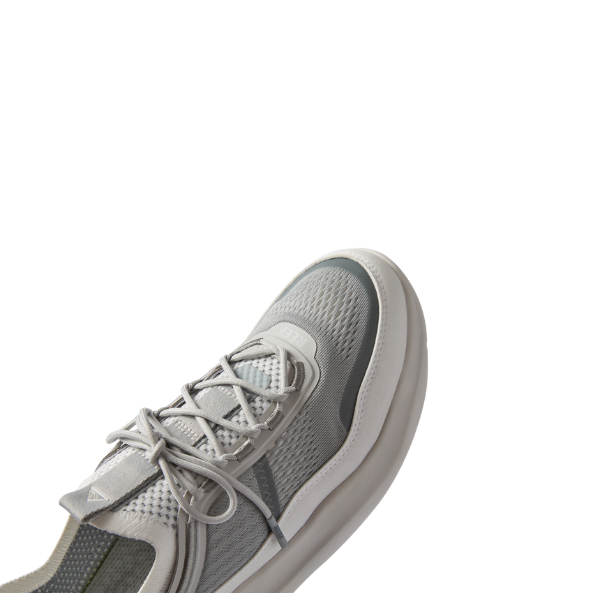 Shorebreak TRV sneaker facing right, close-up on front with breathable mesh and cushioned sole for all-day comfort.