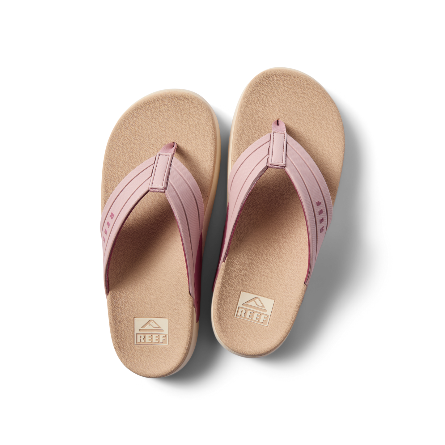 SYDNEE SWELL LOW PALE MAUVE top view