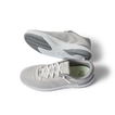 Shoreline Del Mar men's light grey sneaker pair with top and bottom views, facing right, designed for comfort and beach use.