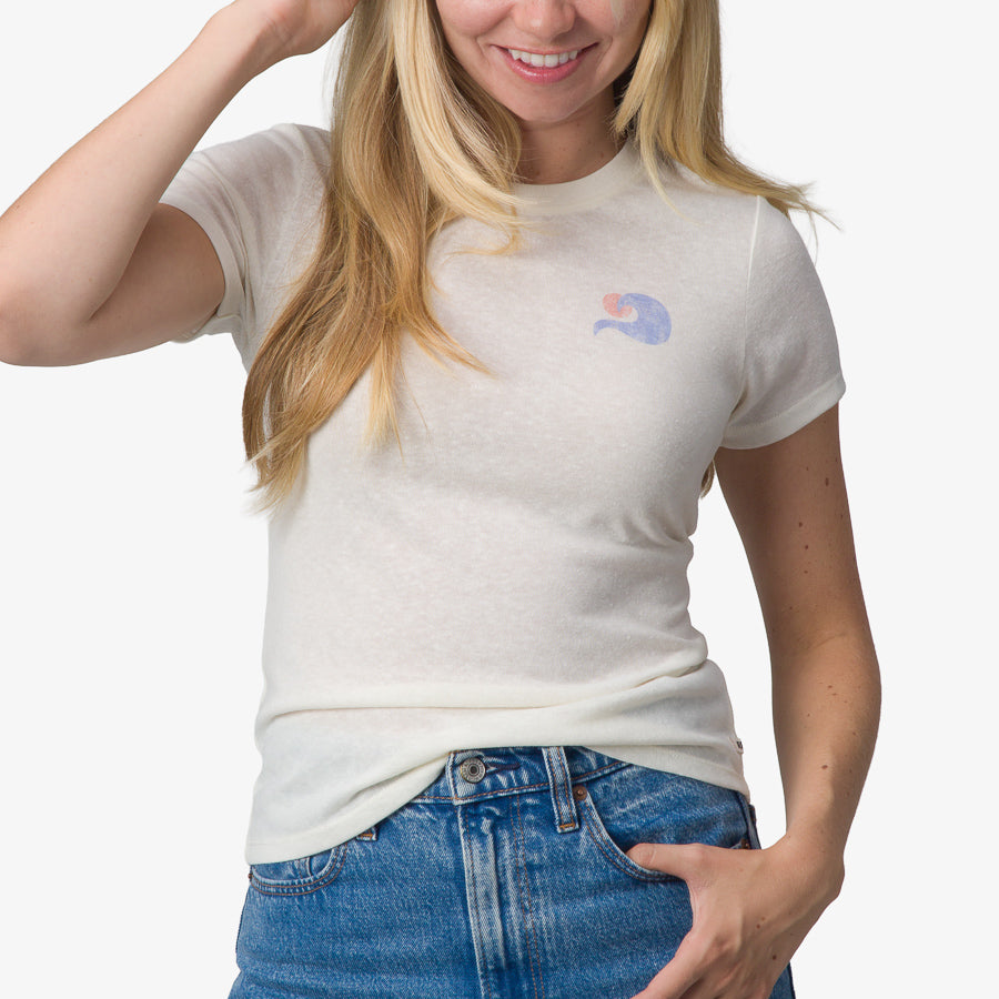 Surf Club Fitted Tee view 3
