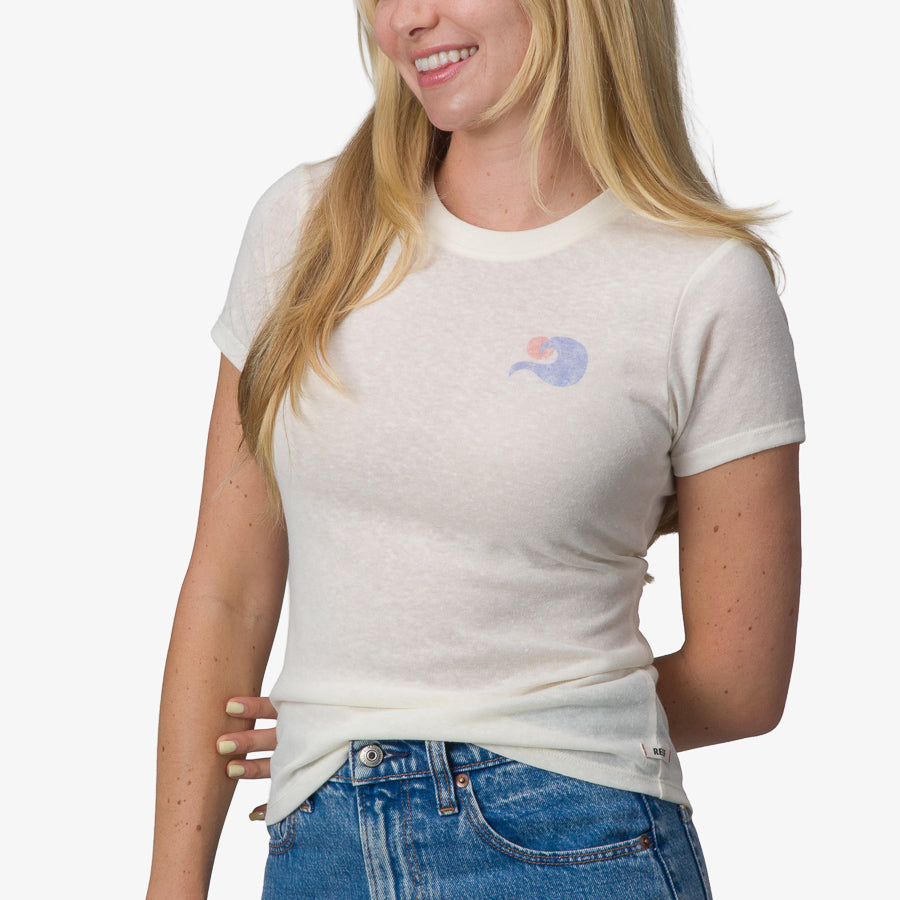 Surf Club Fitted Tee view 2