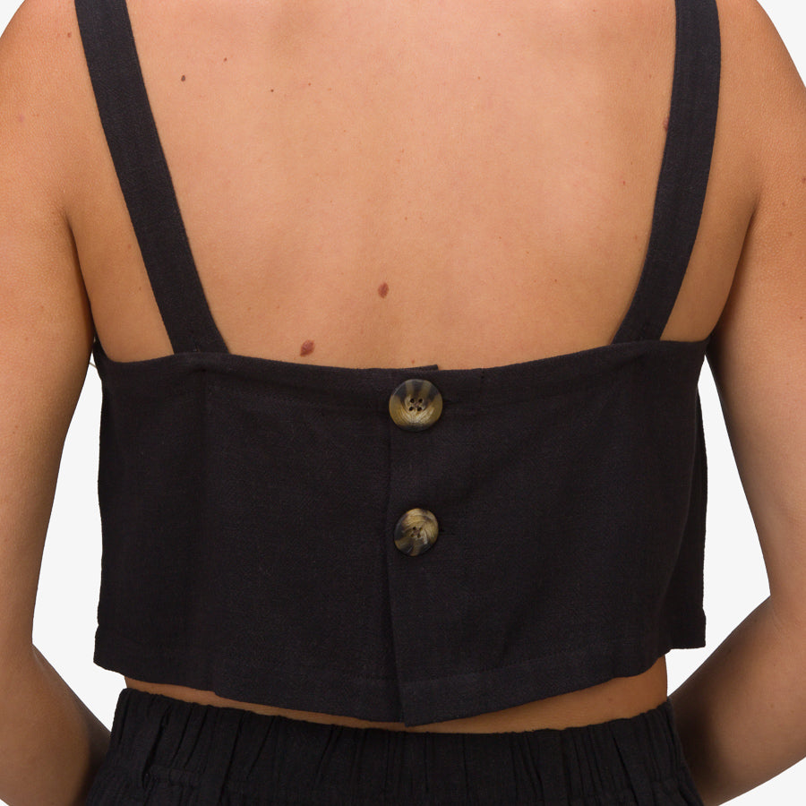 Tori Linen Tank view 2
