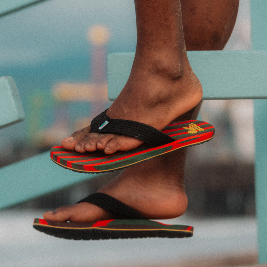 REEF X Ebony Beach Club Original Stripes view 1