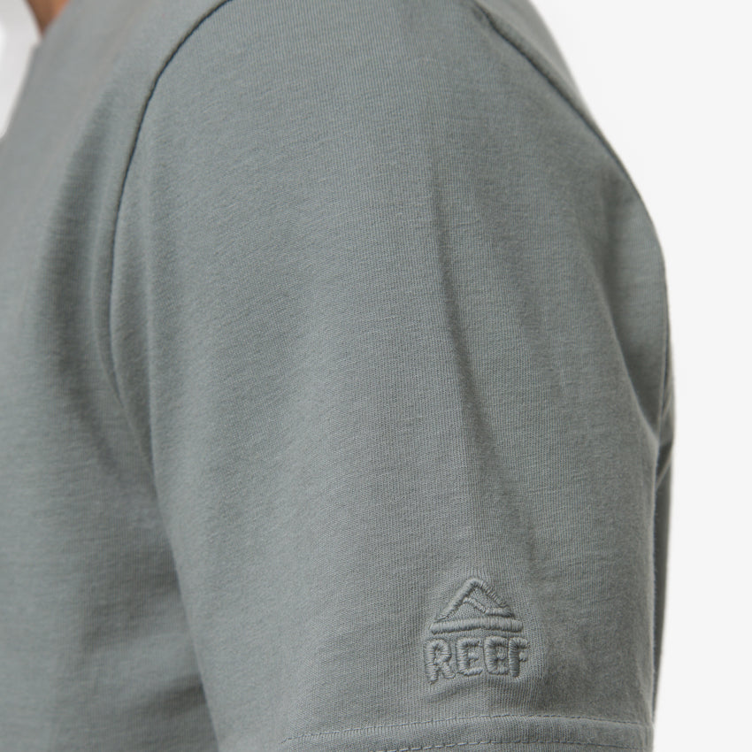 Marte Short Sleeve Tee - Chinois Green - Down the Line 1 View