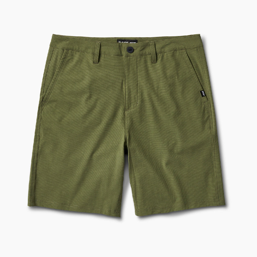 Dante Walk Short - Olivine - Front View
