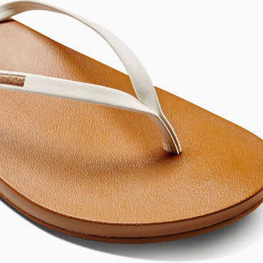 Cushion Slim - White/Tan - Alternate 1 View
