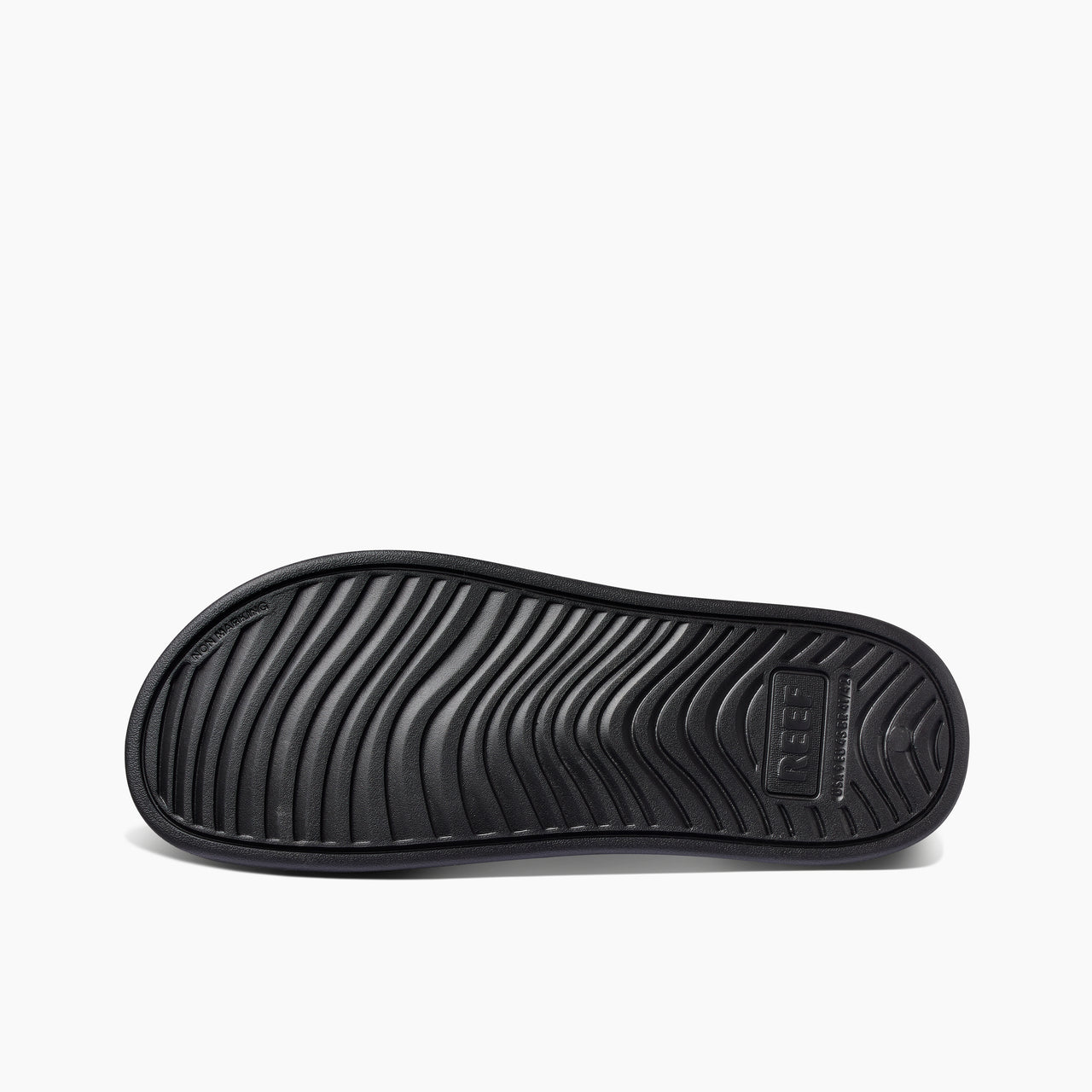 Oasis Slide - Black - Underside View