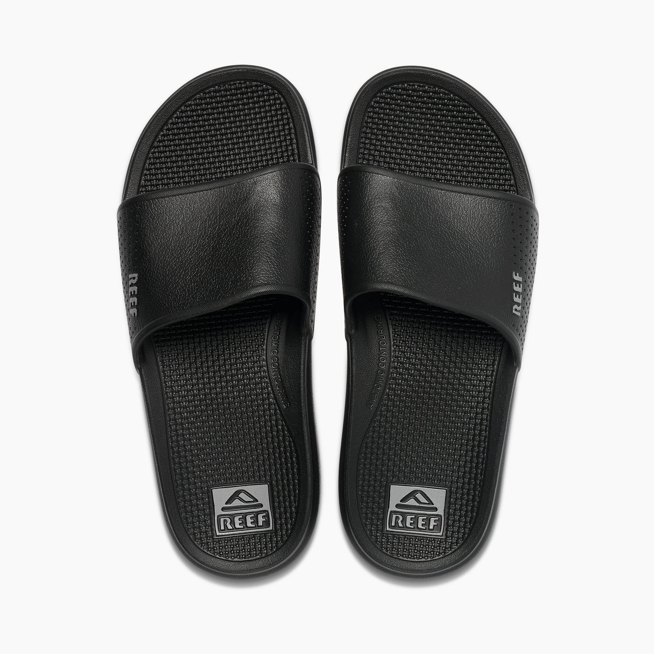 Oasis Slide - Black - Top View