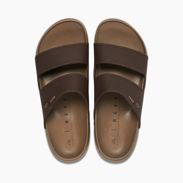 Oasis Double Up - Brown/Tan - Top View