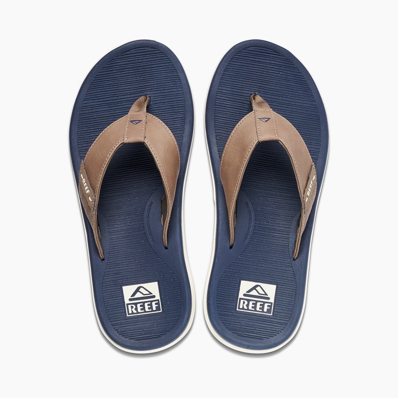 Reef Santa Ana - Navy/Khaki - Top View