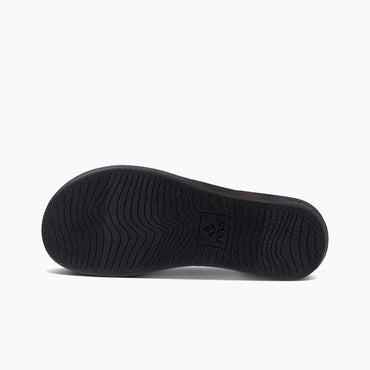 Reef Ortho Woven - Black/White - Underside View