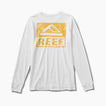 Wellie Graphic Long Sleeve Tee - White - Back View
